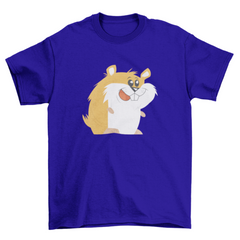 Cartoon Hamster T-Shirt Design